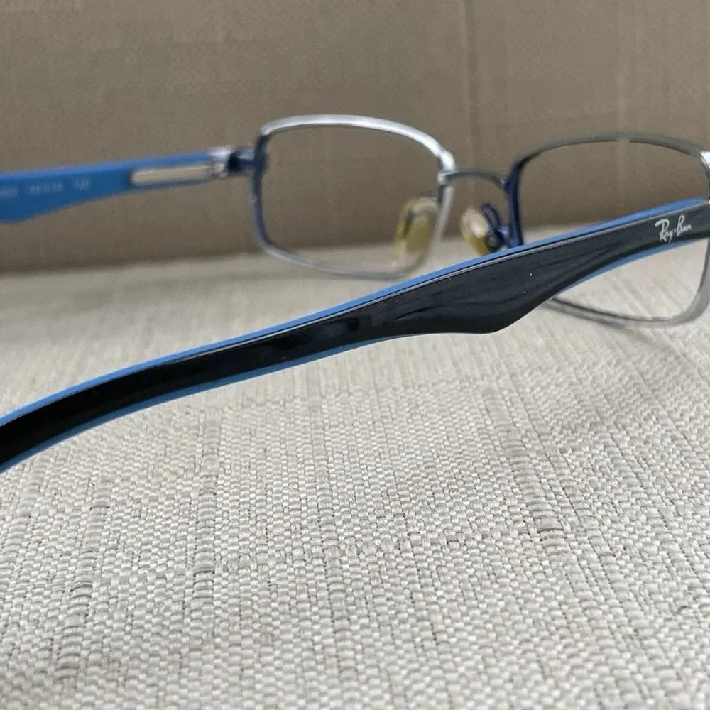 Ray-Ban Youth Kids Eyeglasses Frame Silver/Blue Glasses Rb1027 45[]16 125